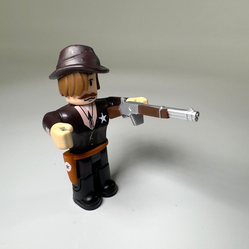 Roblox The Wild West Sheriff Action Figure 3" The Wild West Five Figure Pack Toy